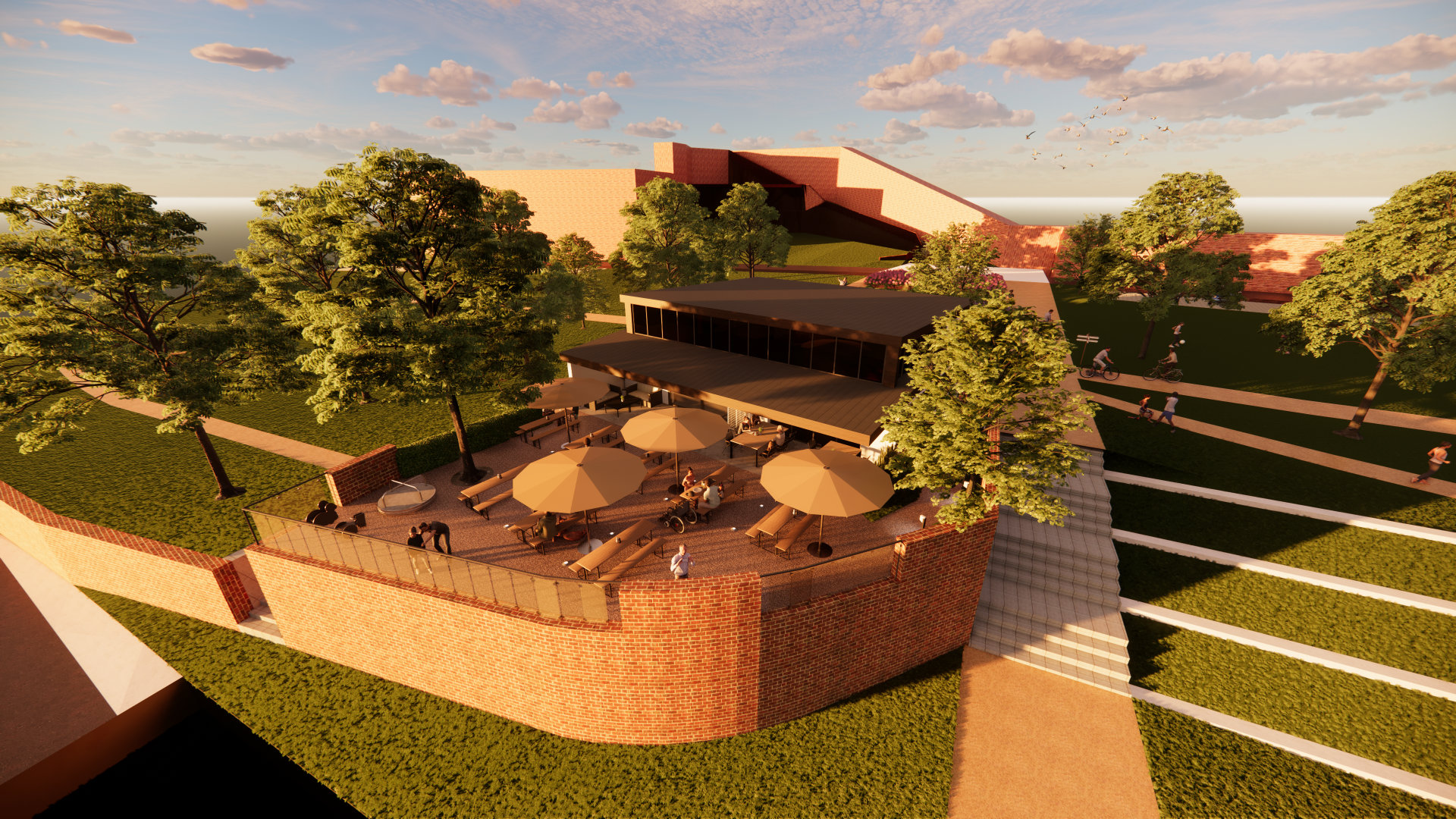 Außenansicht Überblick